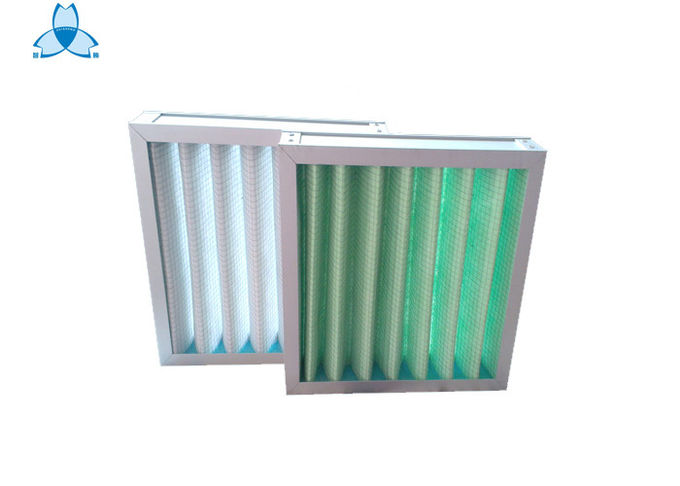 White Washable Pre Filter Air Filter Non Woven Fabic Media , Long Life Span 0