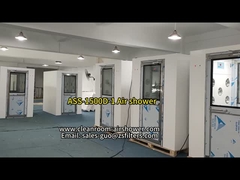 اتاق دوش صنعتی با فن سنتریفیوژ برای صنعت داروسازی