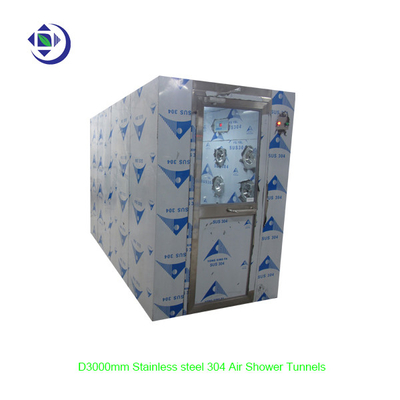 خرید Depth 3000mm Air Shower Cleanroom With Manual Doors For Six People online manufacture