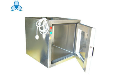 خرید UV Lamp Air Shower Pass Box With Manual Interlocking Doors , Support Brackets online manufacture