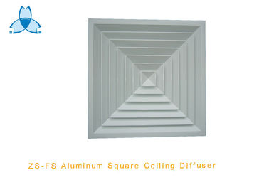 خرید Lattice Ventilation Square Commercial Air Diffusers , Air Diffusers For Drop Ceilings online manufacture