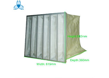 خرید Synthetic Fiber Pocket Air Filter 619*360*592mm For Filtrate The Dust Partcles online manufacture