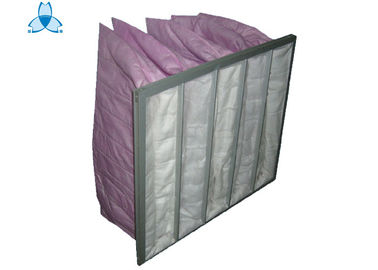 خرید فیلتر کارآمد فیزیکی F7 بدون فیلتر هوا با 5 جک، 595 * 595 * 500 online manufacture