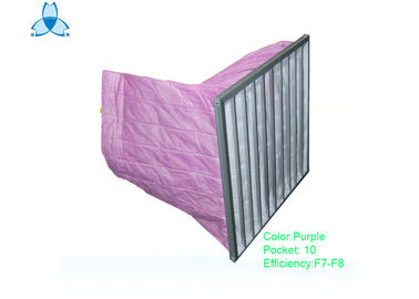 خرید Anti - Static Pocket Air Filter Initial Resistance 110 For Dust Collection online manufacture