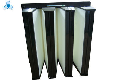 خرید High Performance H13 V Bank Filter , Portable Air Filter For Hospital Operating Room online manufacture
