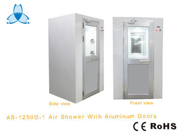 خرید Two Side Blowing Clean Room Air Shower With Manual Aluminum Doors For One Person online manufacture