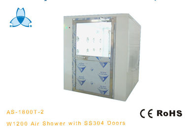 خرید Industrial 4 Person Air Shower System Single Leaf Large Door , 22-25m/s Wind Speed online manufacture
