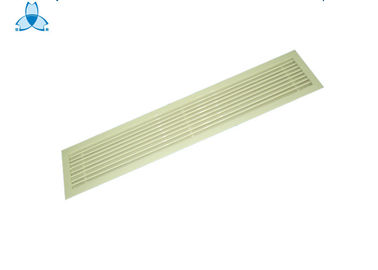 خرید Linear Bar Return Air Louver Single Deflection Air Grille - 0° / 30° For Industrial Fresh Air online manufacture