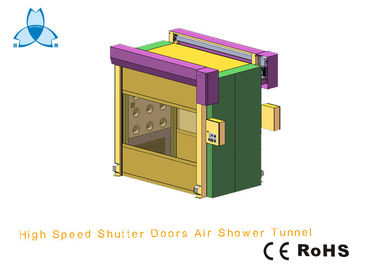 خرید High Speed PLC Control Air Jet Shower Tunnel 4000W Blow Power For Robot Line online manufacture