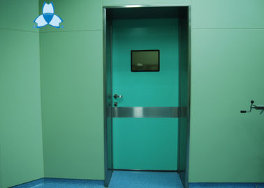 خرید Manual Swing Hospital Air Filter , Single Leaf Hospital Room Door With Viewing Window online manufacture