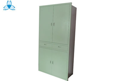 خرید Two Drawer Hospital Medicine Cabinet Thin - Rimmed Without Half Glass Door online manufacture