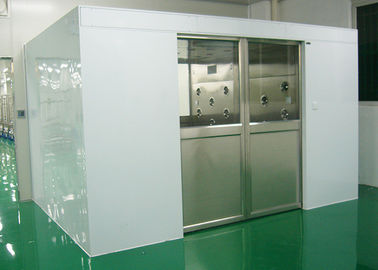 خرید Industry Cleanroom Air Shower System Tunnel With Width 1800 Automatic Sliding Doors online manufacture