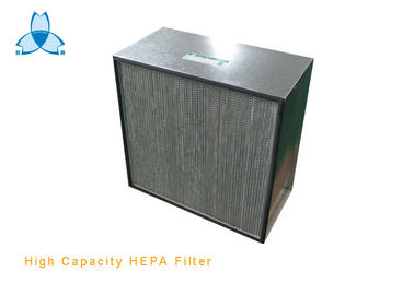 خرید Galvanized Frame High Capacity HEPA Air Filter With Aluminum Separator H13 Class online manufacture