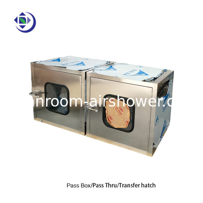 خرید جعبه عبور تمیز استیل 304 با قفل مکانیکی/الکتریکی online manufacture