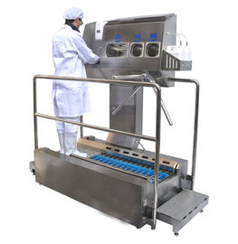خرید 680W Shoe Cleaning Machine , Water Fuel Hand Wash Machine For Food Workshop online manufacture