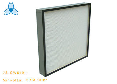 خرید Commercial Air Conditioner HVAC System H13 Hepa Panel Filter Mini Pleat HEPA Filter online manufacture