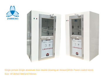 خرید دوشیزگی اتاق تمیز حمام هوایی آلومینیومی درب W1400xD1000xH2100mm online manufacture