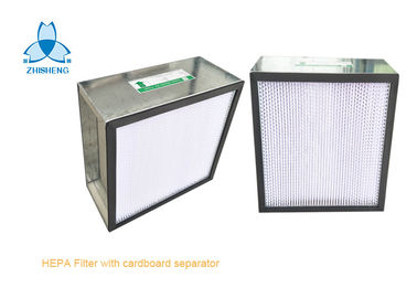 خرید قاب آلومینیومی آنودایز شده یکبار مصرف فیلتر HEPA H13 H14 با محیط فایبرگلاس online manufacture