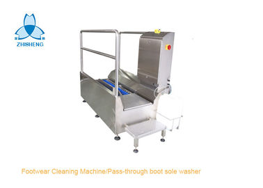 خرید T 2.0 Mm فولاد ضد زنگ 304 کفش تمیز کردن ماشین / Pass Through Boot Sole Washer online manufacture