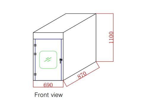 خرید بدون پایه فولادی ضد زنگ 304 Transform Window online manufacture