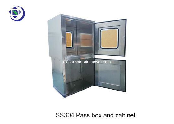 خرید جعبه عبور دوش هوا SS304 برای اتاق تمیز با قفل مکانیکی online manufacture