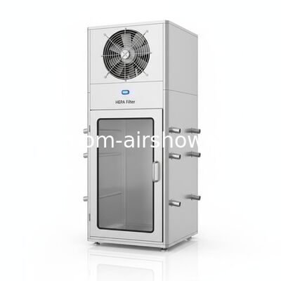 واحد دوش هوا با فن سانتریفیوژ مجهز به فیلتر HEPA طراحی شده برای حفظ محیط های استریل و به حداقل رساندن آلاینده ها