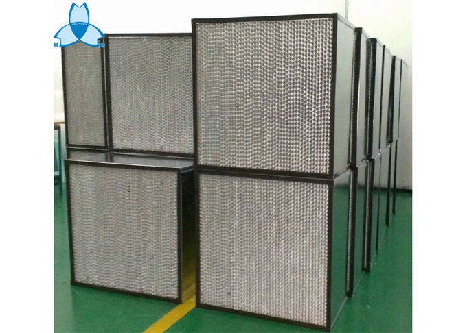 فیلتر هوای حرفه ای فیلتر هوا هپا H13 برای محصولات اتاق تمیز 0
