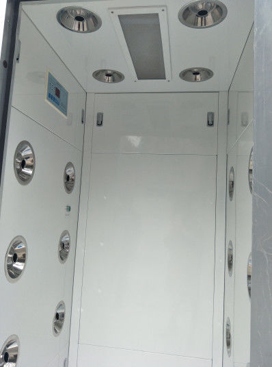 حمام های هوای اتاق تمیز عمودی با کنترل درهای چرخشی آلومینیومی توسط صفحه کنترل IC 1